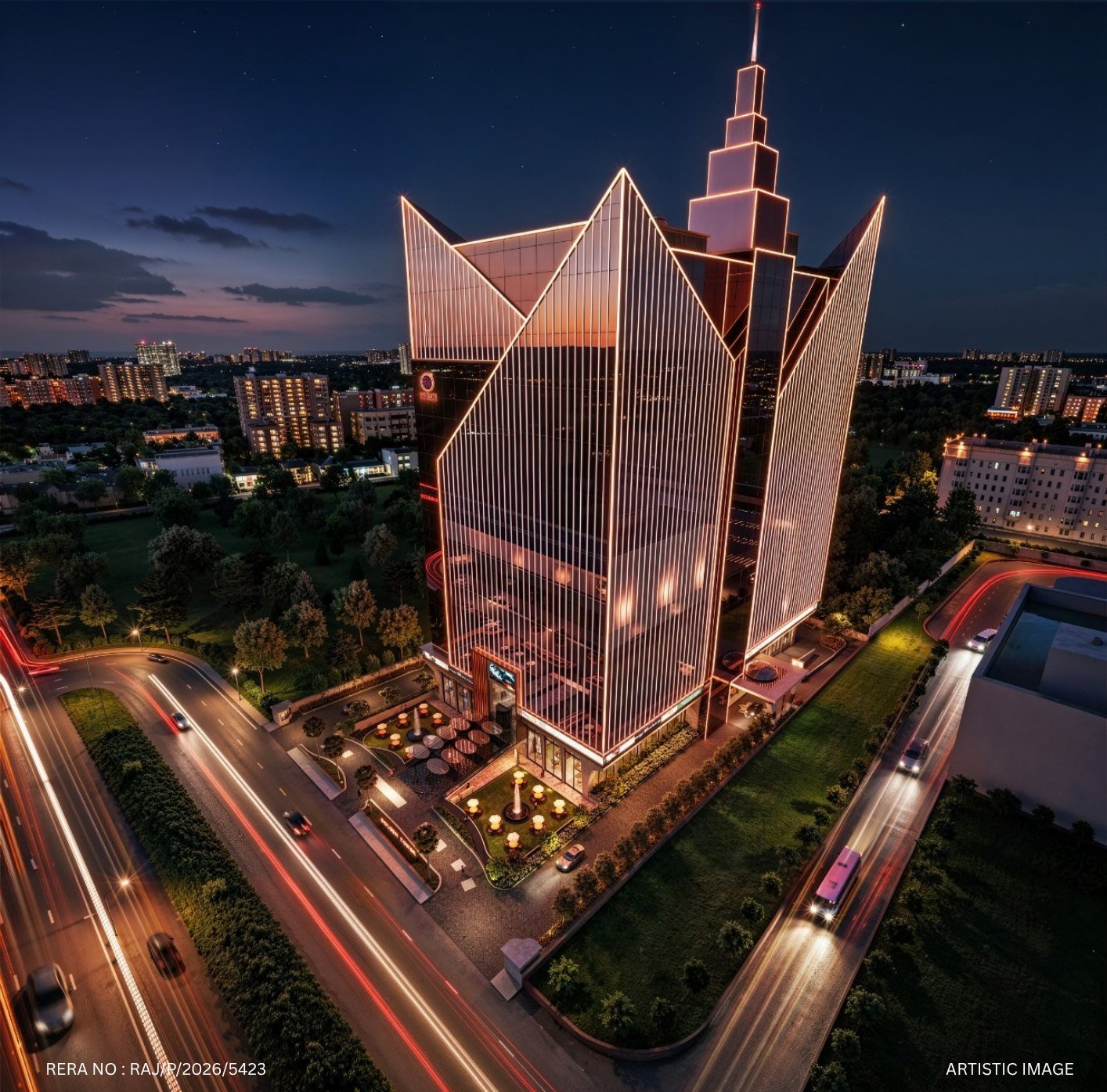 gallery night — artistic impression